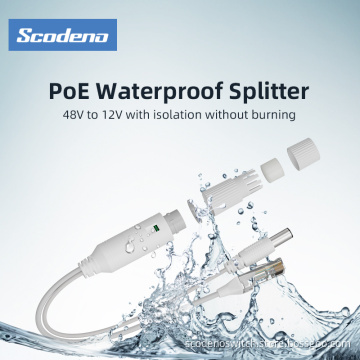 Best Price DC12V to DC48V Waterproof PoE Splitter for AP/IPC Camera